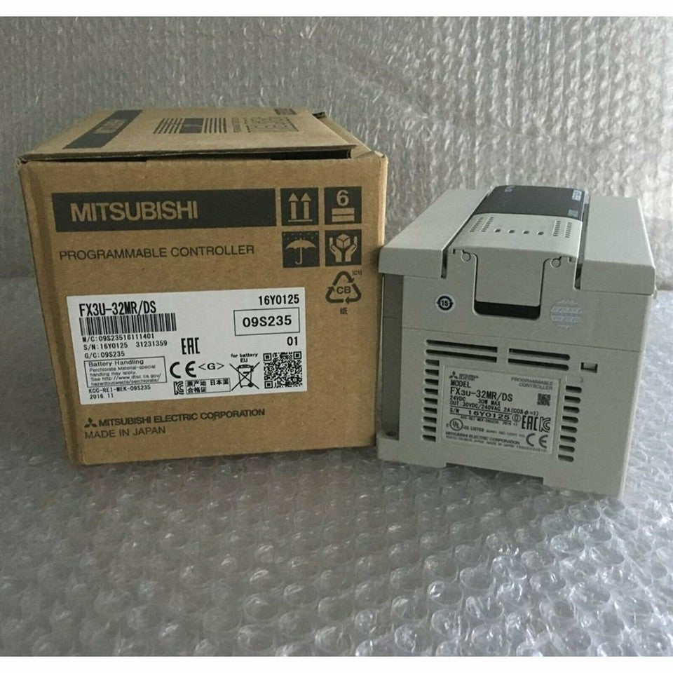 new 1PC Mitsubishi FX3U-32MR/DS PLC Module In Box ping