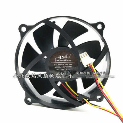 new 1PC JSF JSF9225MS 9225 9CM DC12V 0.16A Full Round Refrigerator Cooling Fan