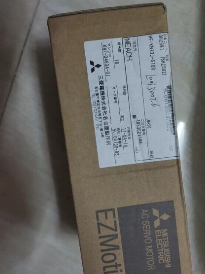 new Mitsubishi HF-KN13J-S100 Servo Motor HFKN13JS100 ping - MITSUBISHI