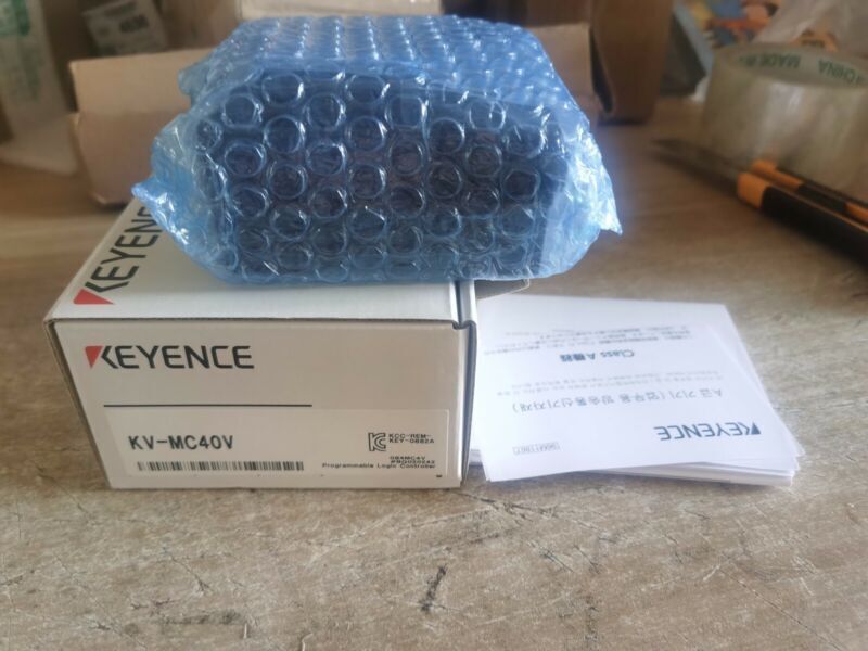new 1PC Keyence KV-MC40V PLC Module In Box ping KVMC40V - KEYENCE