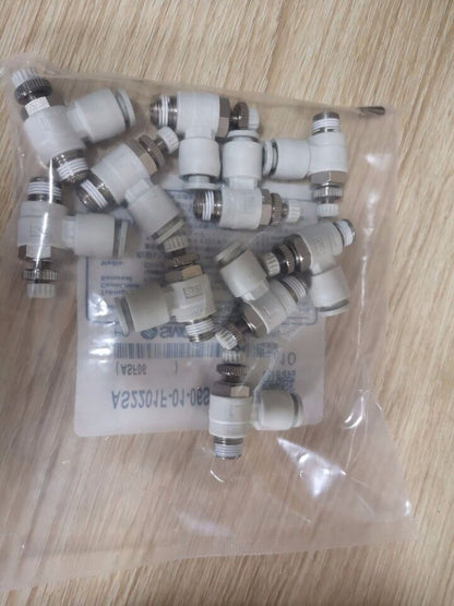 SMC AS2201F0106S 10PC Throttle Valve AS2201F0106S SMC AS2201F-01-06S 10 Piece Throttle Valve - SMC