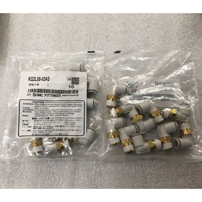 new 10PCS SMC KQ2L08-02AS Fittings KQ2L0802AS - SMC