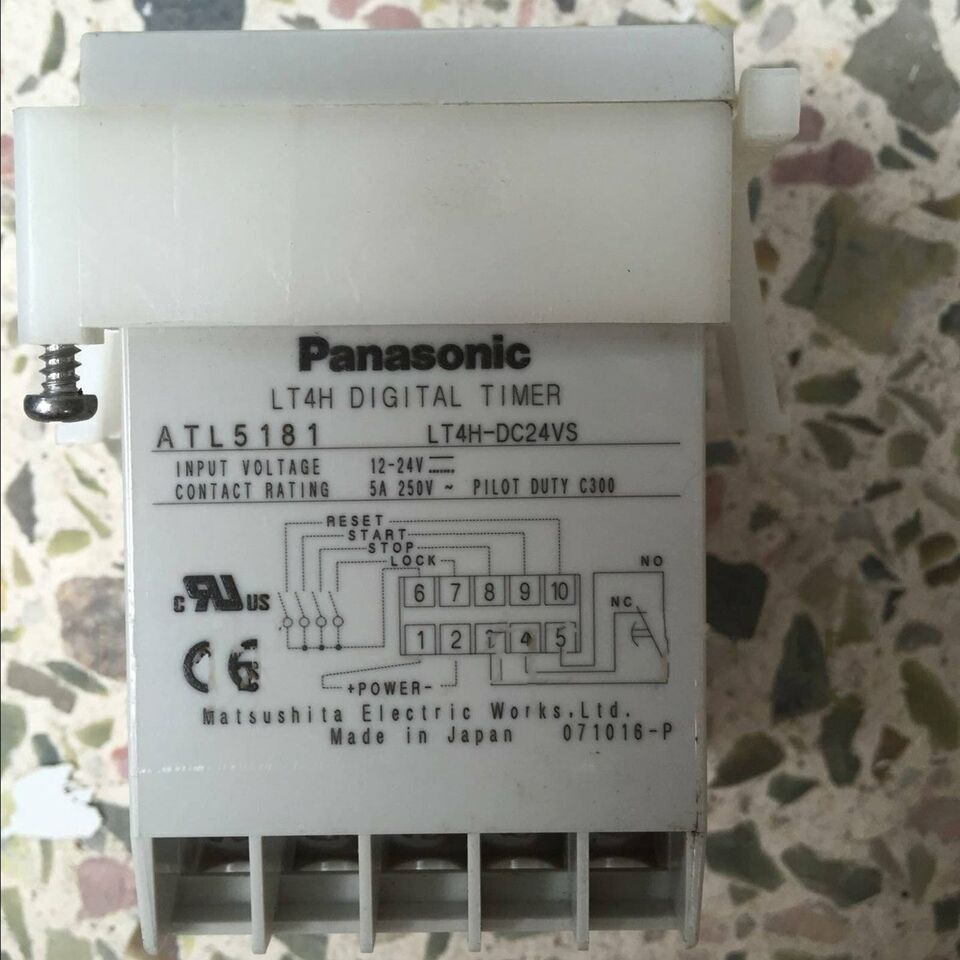 Panasonic LT4H-DC24VS Digital Timer - PANASONIC
