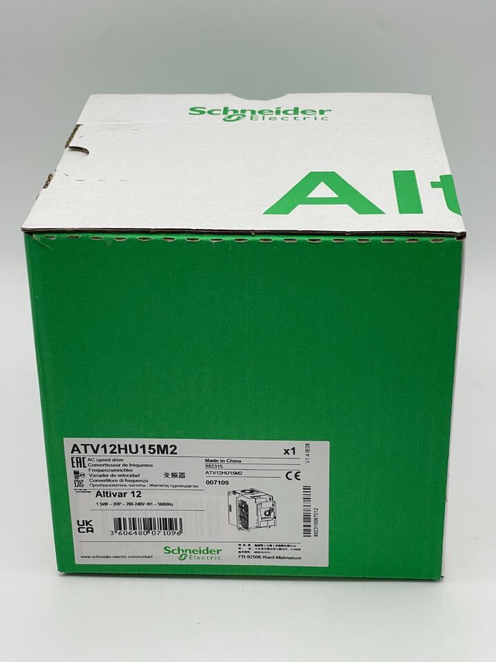 new 1PC Schneider ATV12HU15M2 Inverter PLC Module ping - SCHNEIDER