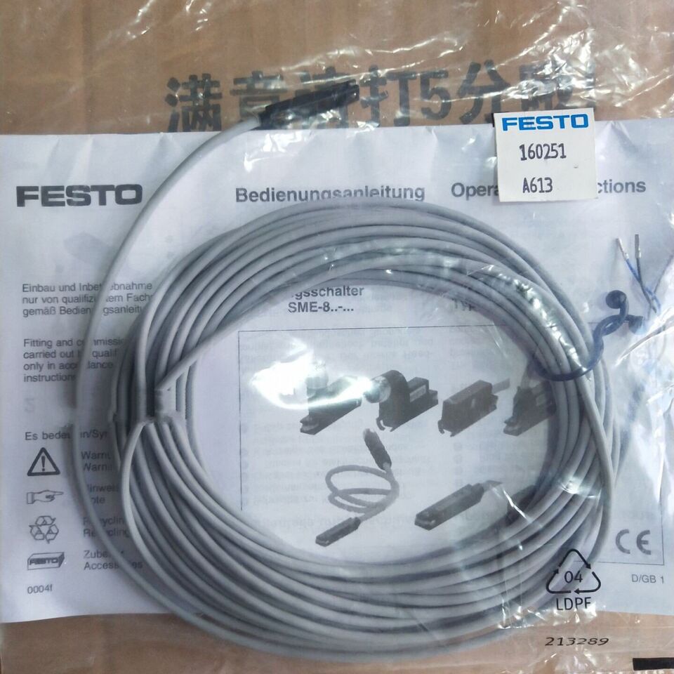 Festo SME-8-O-K-LED-24 160251 Proximity Switch One - FESTO