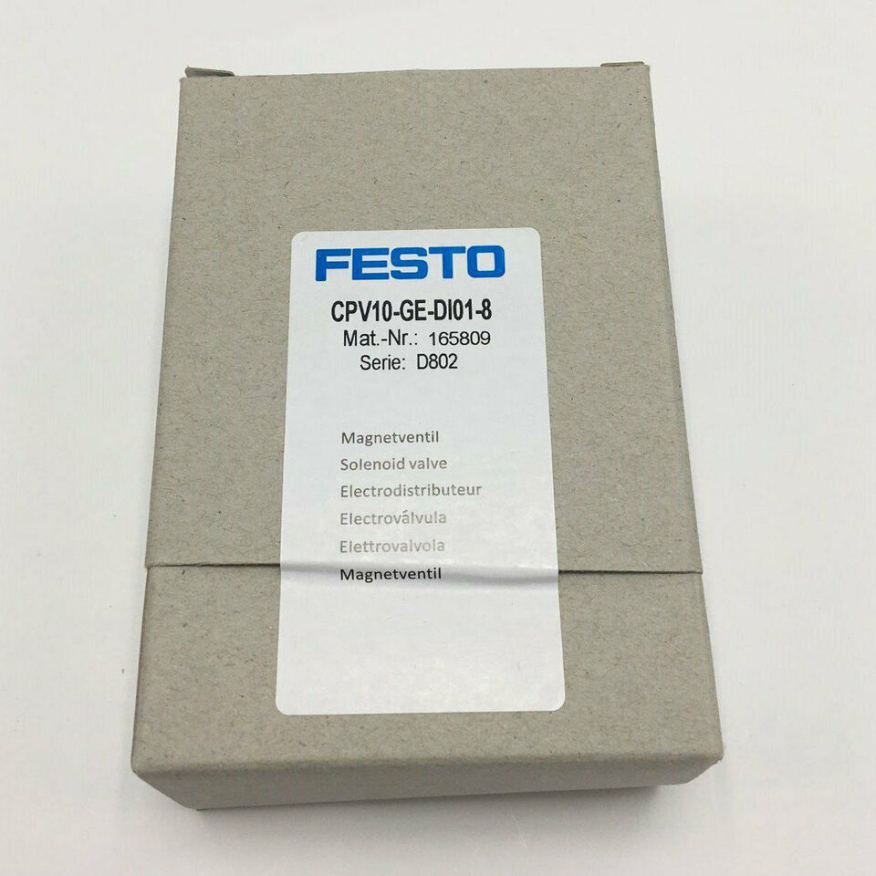 new 1PC Festo CPV10-GE-DI01-8 165809 Solenoid Valve ping - FESTO
