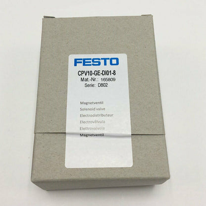 new 1PC Festo CPV10-GE-DI01-8 165809 Solenoid Valve ping - FESTO