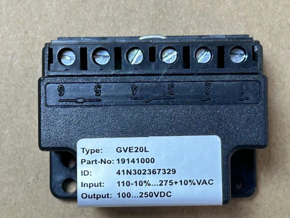 new 1PC GVE20L 19141000 110V-10%...275V+10%VAC 100...250VDC Rectifier