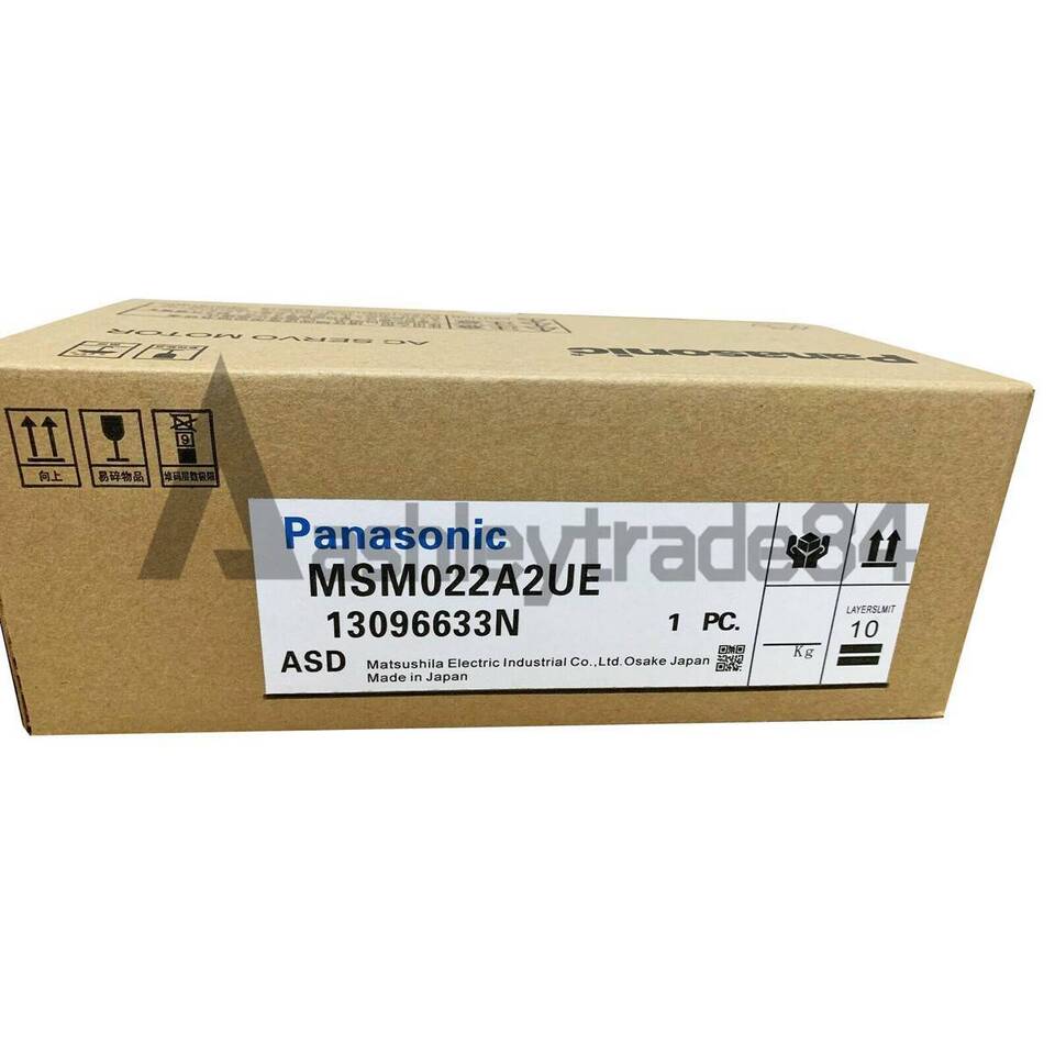 Panasonic MSM022A2UE Servo Motor with Model MSM022A2UE - PANASONIC