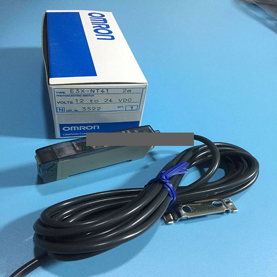 new Omron E3X-NT41 Photo Fiber Amplifier Sensor One E3XNT41 - OMRON