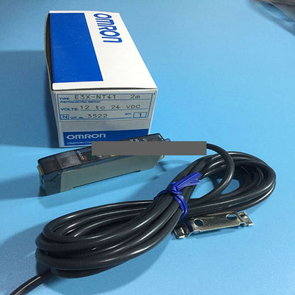 new Omron E3X-NT41 Photo Fiber Amplifier Sensor One E3XNT41 - OMRON