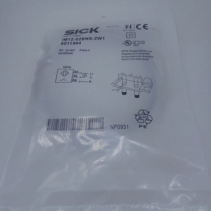 new SICK IM12-02BNS-ZW1 Proximity Switch One IM1202BNSZW1 - SICK