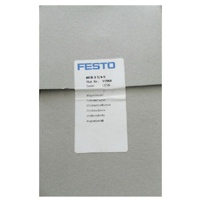 new 1PC FESTO MFH-3-3/4-S 11968 Solenoid Valve MFH334S ping - FESTO