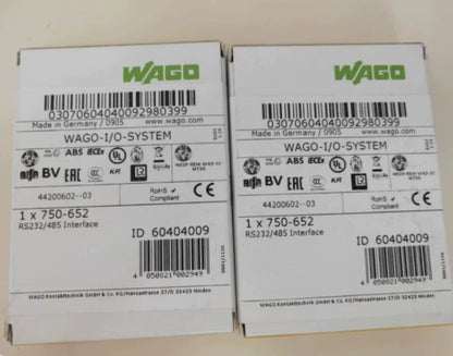 new 1PC WAGO 750-652 PLC Module 750652 In Box ping - WAGO