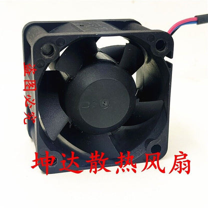 new 1X For Fan FFB0412SHN-R00 DC 12V 0.60A 40*40*28MM 3-pin Server cooling fan - KOEED