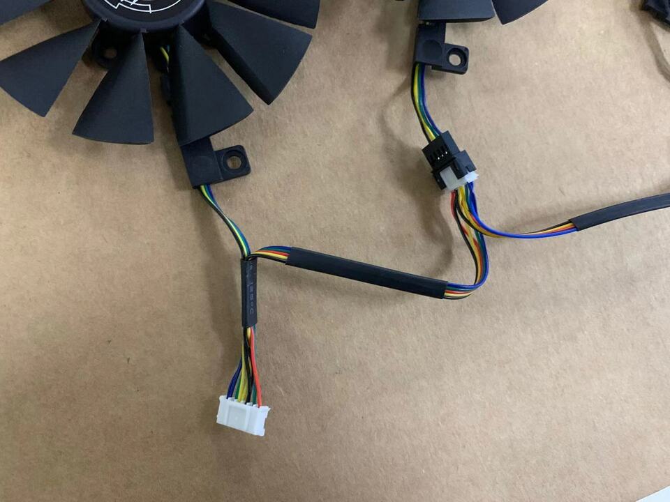 new 1PC graphics card cooling fan PLD09210S12H ROG STRIX-GTX 1080-A8G-GAMING - ROG