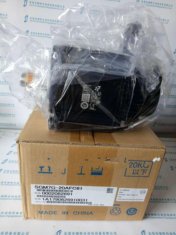 new YASKAWA SGM7G-20AFC61 AC SERVO MOTOR SGM7G20AFC61 In Box ping - YASKAWA