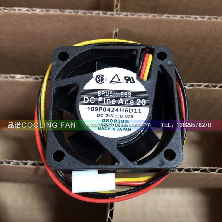 new 1PC For DC24V 0.07A 40*40*20mm 109P0424H6D11 Cooling fan - ELECTRONICSPRO