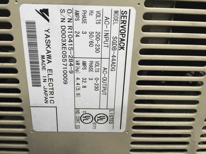 new 1PC Yaskawa SGDB-44ADG AC Servo Drive In Box SGDB44ADG ping - YASKAWA
