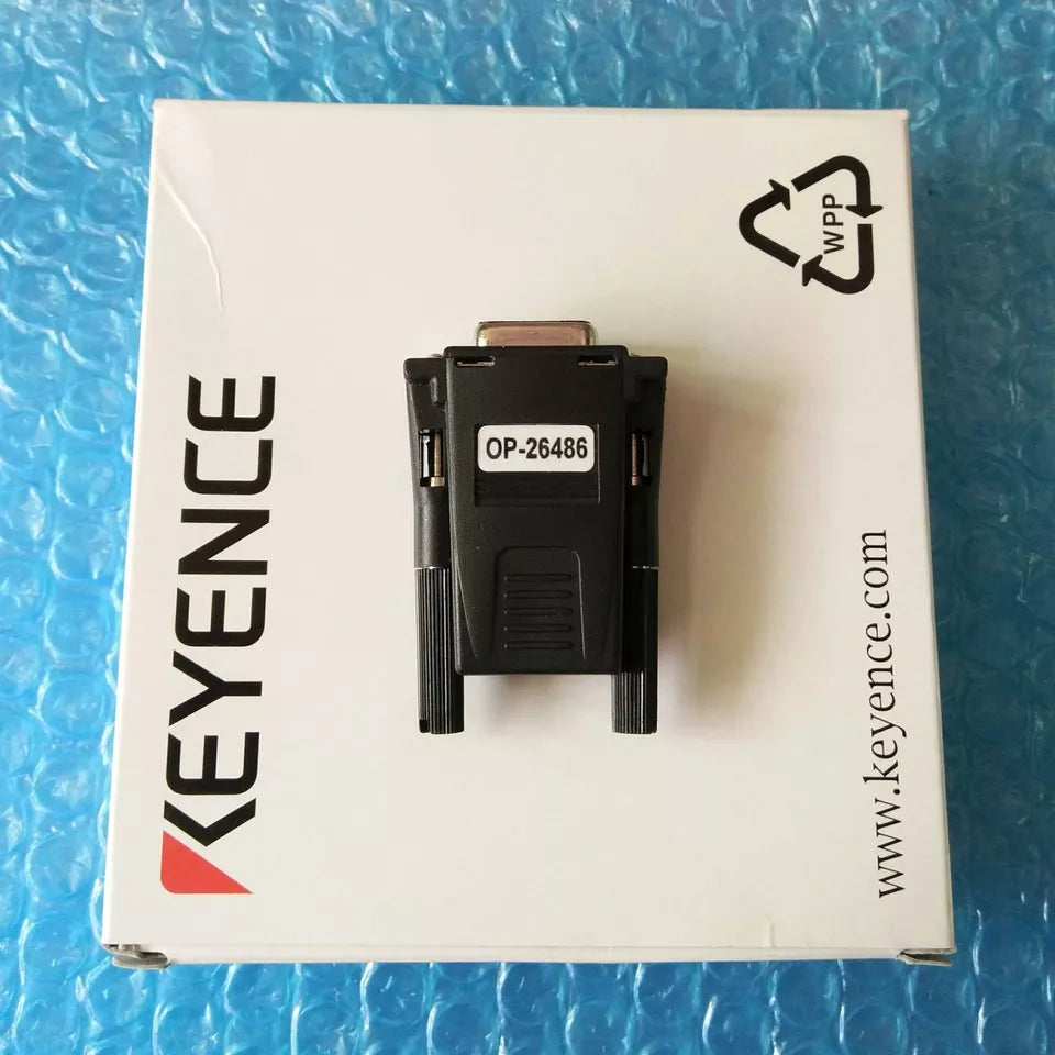 KEYENCE Vision System Connector OP26486 - High-Performance PLC Component - KEYENCE