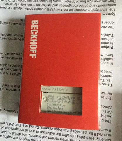 new 1PC Beckhoff EL3632 PLC Module ping - BECKHOFF