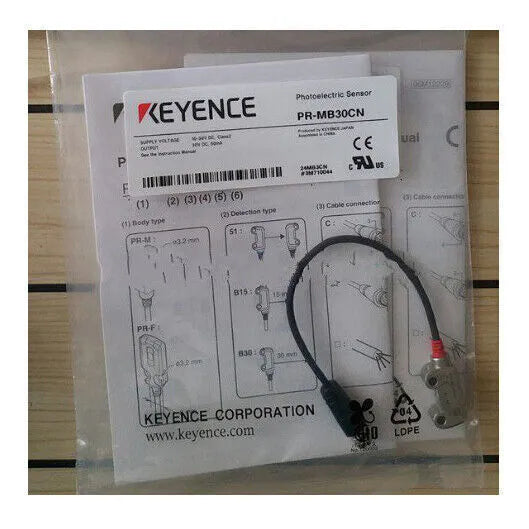 new 1PC Keyence PR-FB30CN Photoelectric Sensor Switch PRFB30CN - KEYENCE