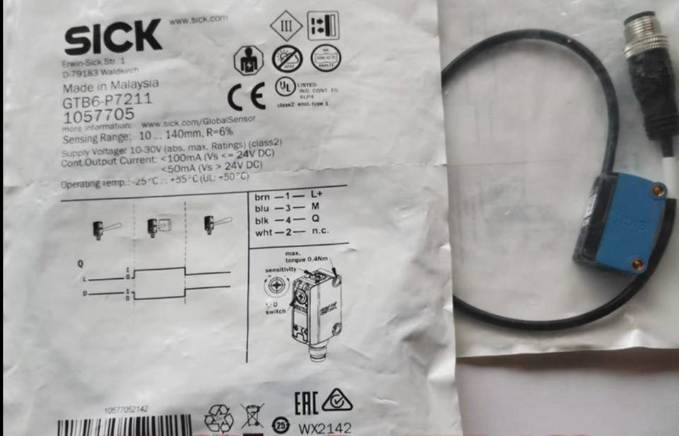 new 1PC Sick GTB6-P7211 Photoelectric Switch Sensor GTB6P7211 - SICK