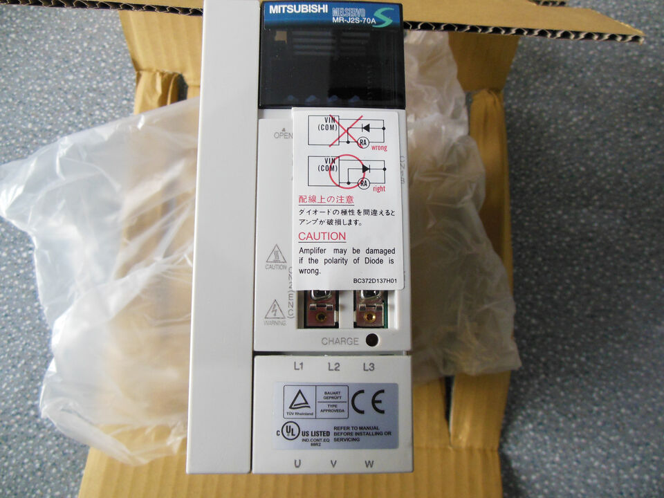new 1PC MITSUBISHI MR-J2S-70A Servo Drive MRJ2S70A In Box - MITSUBISHI