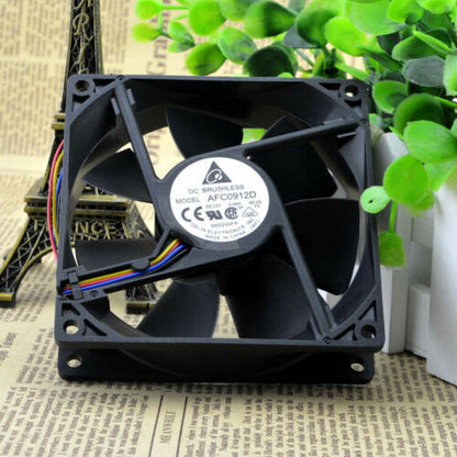 new DELTA AFC0912D 12V 0.46A 9225 Dual Ball 4-Wire PWM Cooling Fan