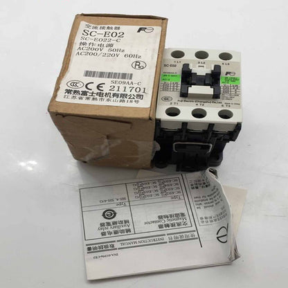 new Fuji SC-E02 220VAC Contactor 1PC SCE02 - FUJI