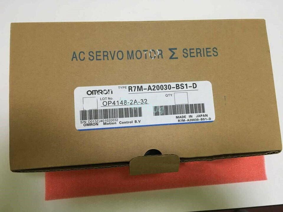 Omron R7M-A20030-BS1-D Servo Motor - High Performance Ping Motor - OMRON