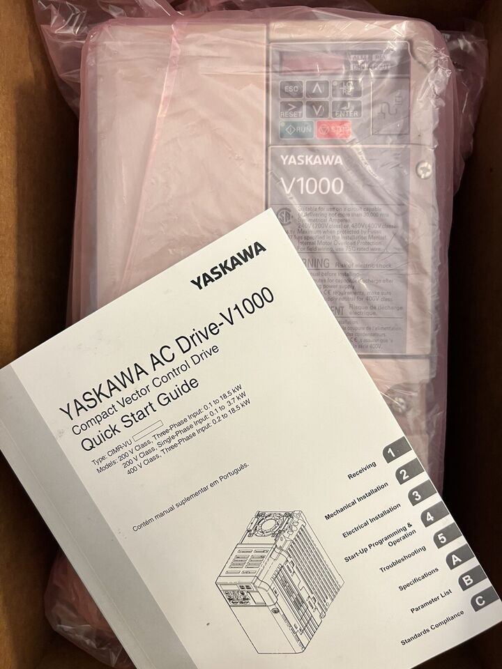 new 1PC YASKAWA CIMR-VU4A0023FAA Inverter CIMRVU4A0023FAA ping - YASKAWA