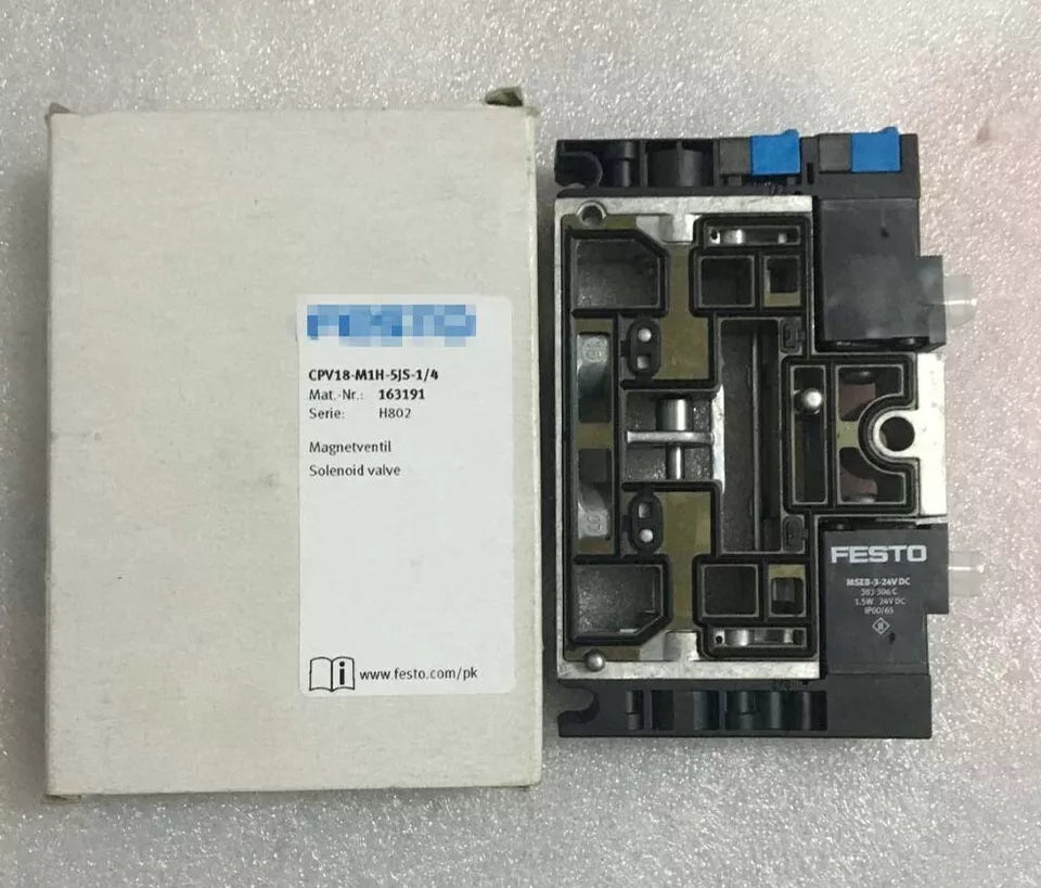 Festo CPV18-M1H-5JS-1/4 163191 Solenoid Valve One - FESTO