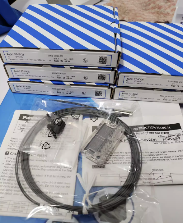 new 1PC Panasonic FT-KV26 Fiber Optic Sensor In Box ping FTKV26 - PANASONIC