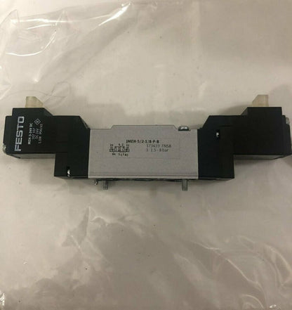 new Festo JMEH-5/2-1/8-P-B 173433 Solenoid Valve One JMEH5/21/8PB - FESTO
