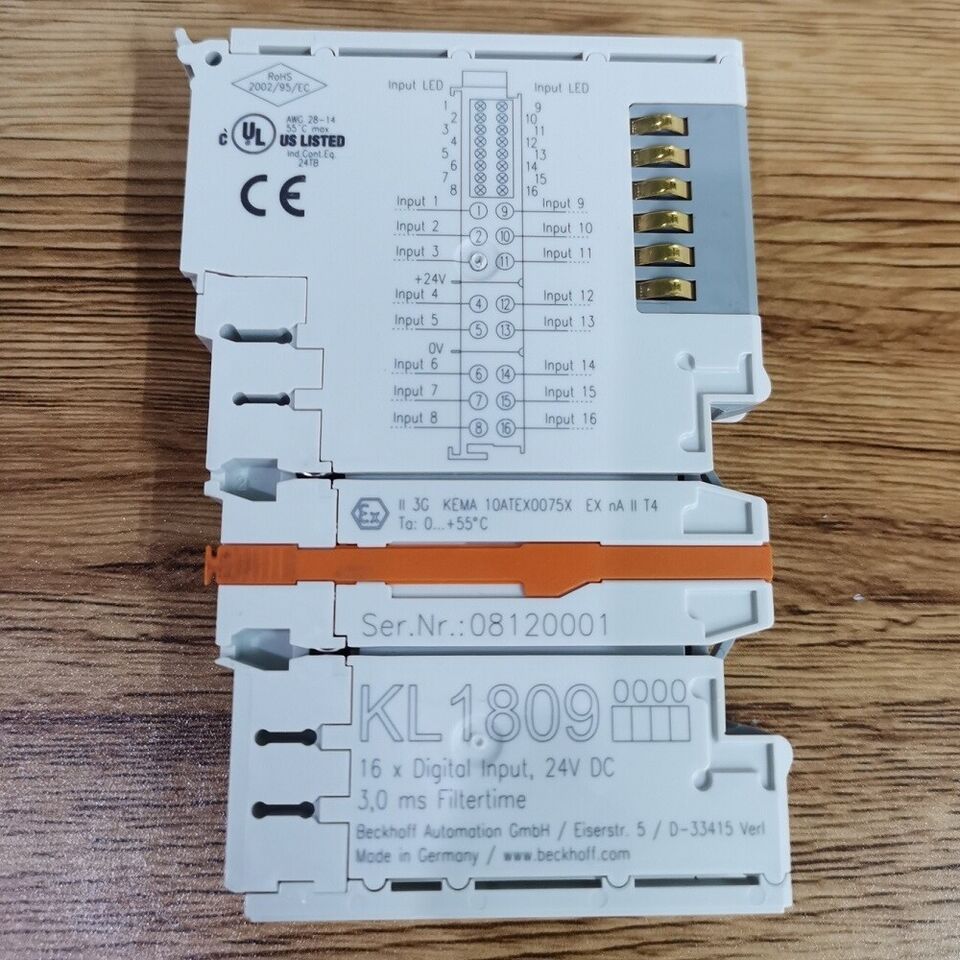 new 1PC Beckhoff KL1809 PLC Module In Box ping - BECKHOFF