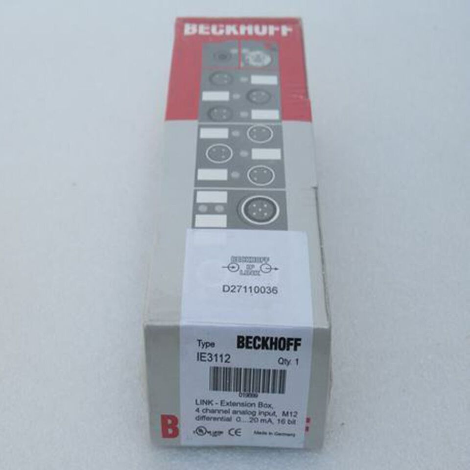 new 1PC  BECKHOFF IE3112 PLC In Box ping IE 3112