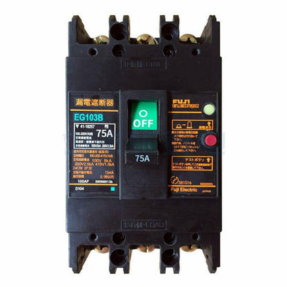 New Fuji EG103B Circuit Breaker 3P 75A – High-Quality Circuit Protection Solution - FUJI