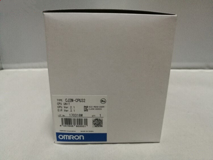 new 1PC Omron CJ2M-CPU32 PLC CJ2MCPU32 In Box ping - OMRON