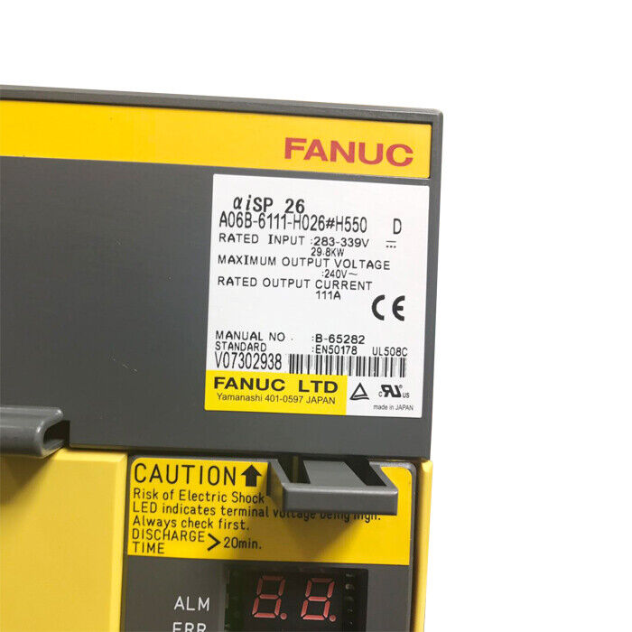 new FANUC A06B-6111-H026 SERVO AMPLIFIER A06B6111H026 In Box Expendited - FANUC