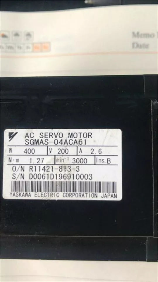 new YASKAWA SGMAS-04ACA61 1PC Servo Motor In Box ping - YASKAWA
