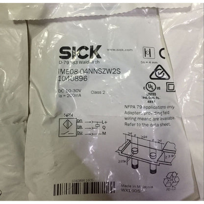 new SICK IME08-04NNSZW2S Proximity Switch One IME0804NNSZW2S - SICK