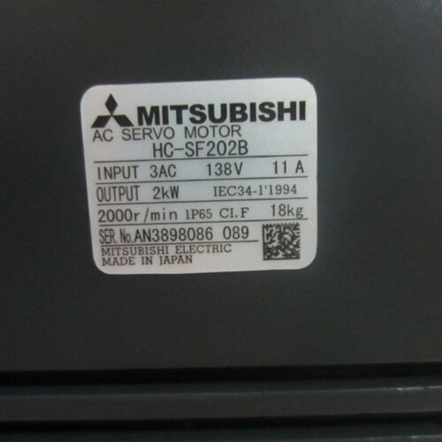 new 1PC Mitsubishi HC-SF202B AC Servo Motor HCSF202B In Box ping - MITSUBISHI