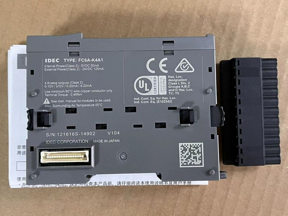 new One IDEC FC6A-K4A1 FC6AK4A1 Controller Module ping - IDEK EQUIPMENT CORPORATION
