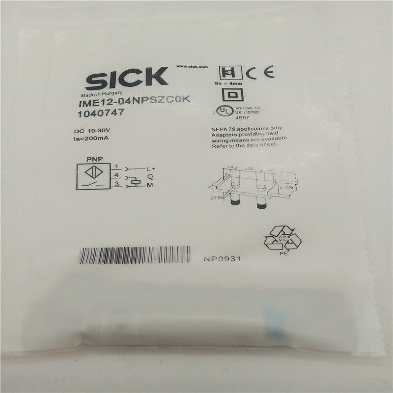 new SICK IME12-04NPSZCOK Proximity Switch One IME1204NPSZCOK - SICK