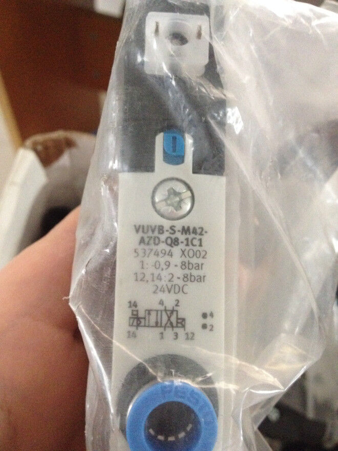 FESTO VUVB-S-M42-AZD-Q6-1C1 537593 Solenoid Valve One VUVBSM42AZDQ61C1 - FESTO