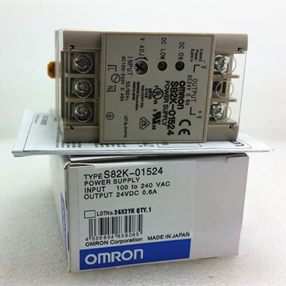 new Omron S82K-01524 Power Supply One S82K01524 - OMRON