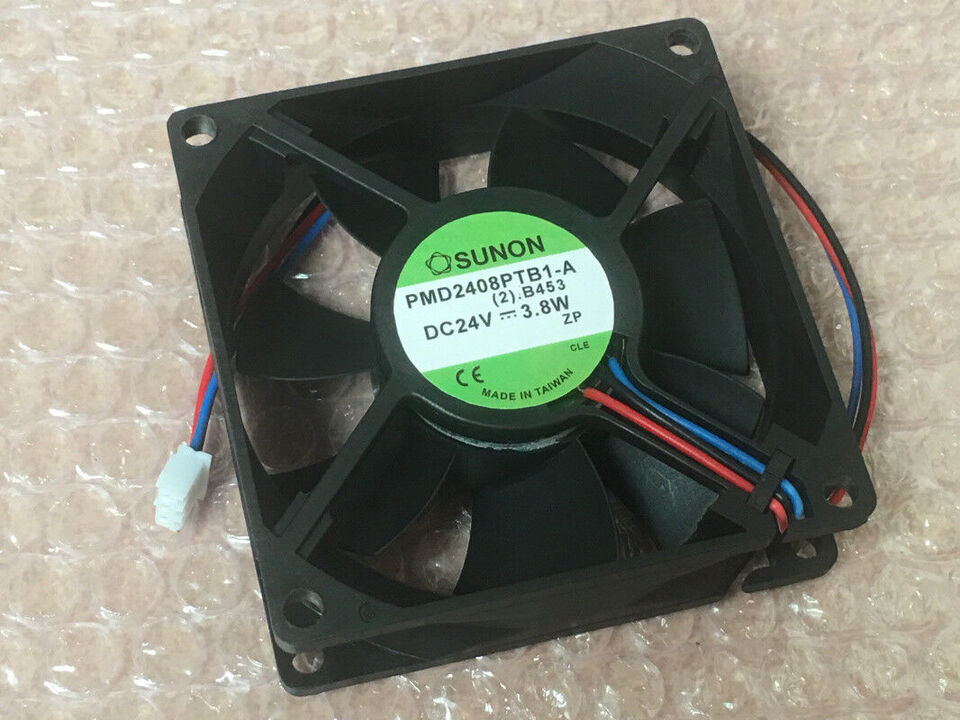 new 1PC SUNON PMD2408PTB1-A 8025 24V 3.8W 3-wire Cooling Fan - SUNON