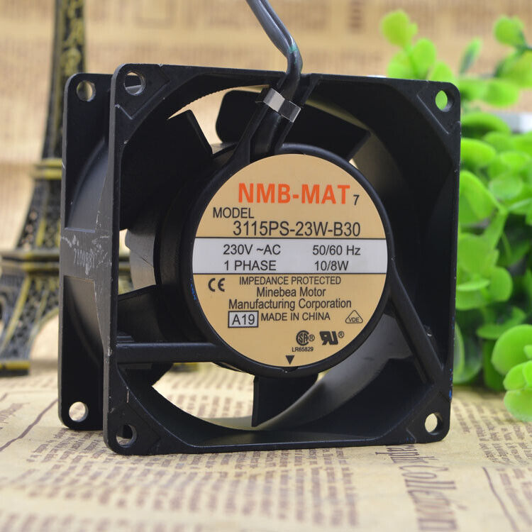 new 1PC for aluminum frame AC cooling fan 80*80*38mm 3115PS-23W-B30 230V - ELECTRONIXCOOLER