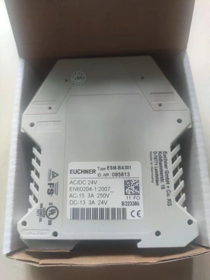 New Safety Relay 085613 ESM-BA301 - NEW